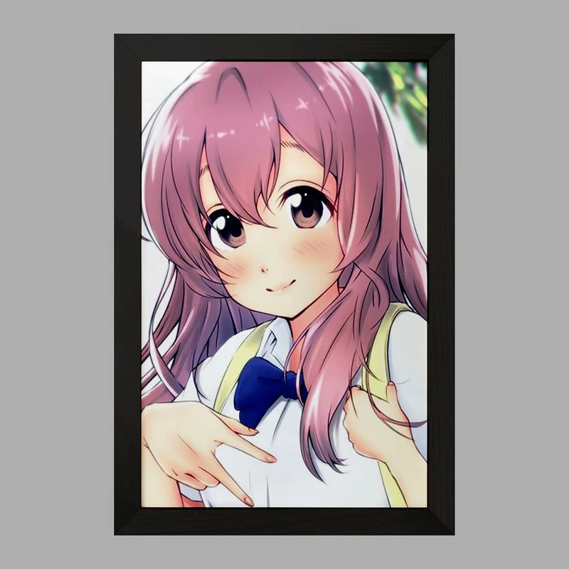 تابلو خندالو مدل شوکو نیشیمیا انیمه سایلنت ویس A Silent Voice  کد 15816