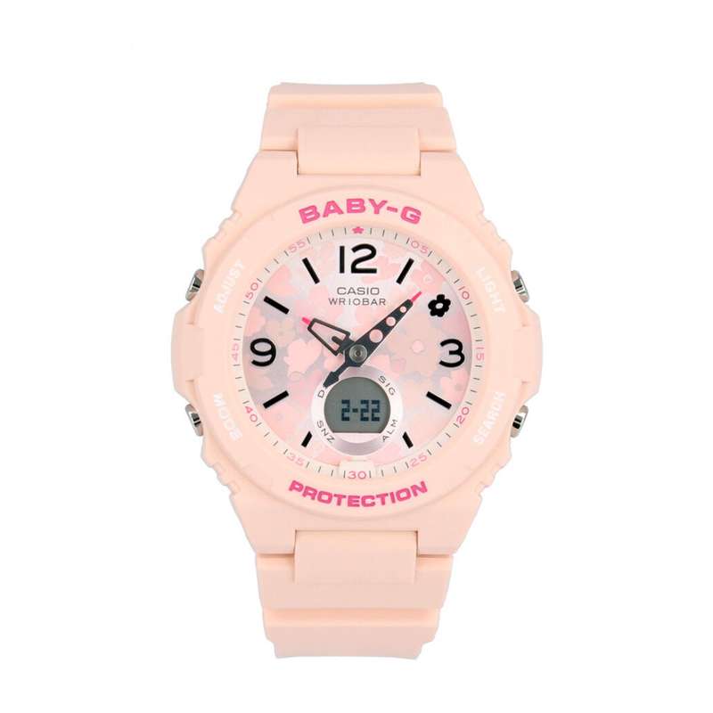ساعت مچی عقربه ای زنانه کاسیو مدل BGA-260FL-4ADR