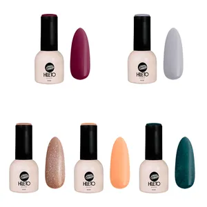 لاک ژل ناخن های لتو مدل میلان مجموعه 5 عددی