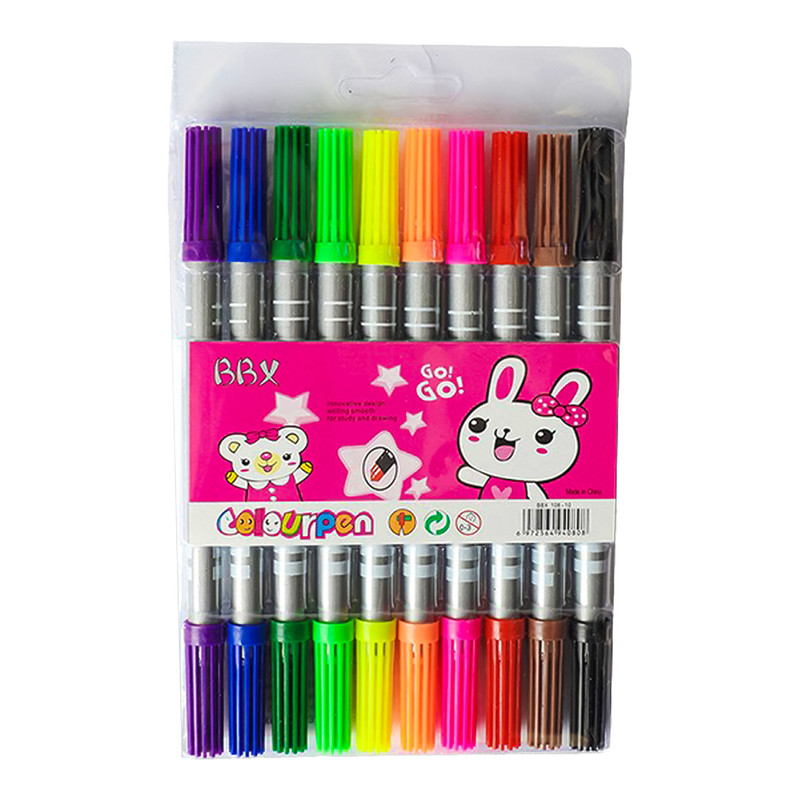 ماژیک رنگ آمیزی مدل کالرپن بسته 12 عددی