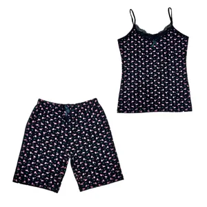 ست تاپ و شلوارک زنانه میسپل مدل 64913