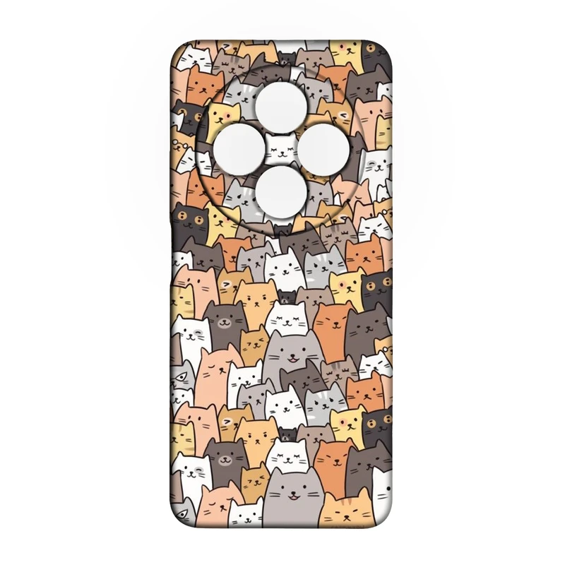 کاور طرح گربه کد 129 مناسب برای گوشی موبایل شیائومی Redmi 14C