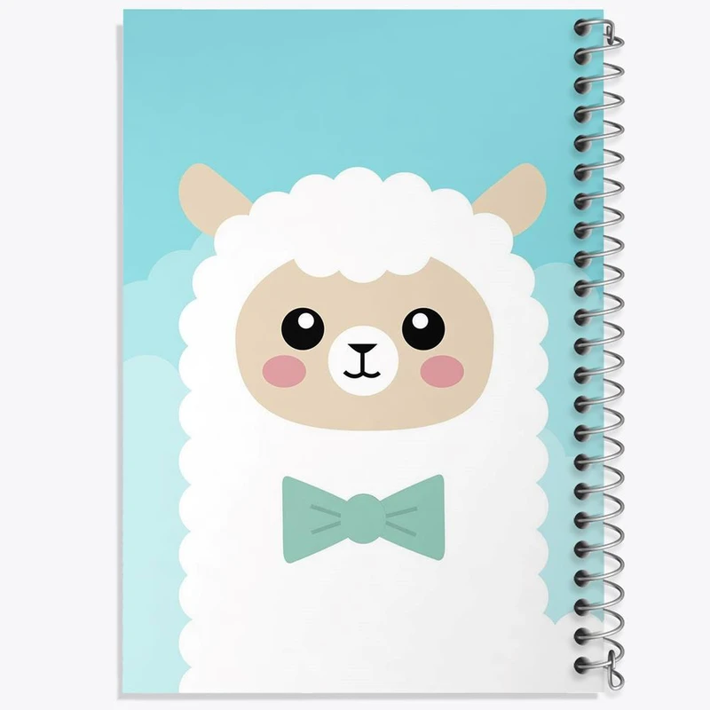 دفتر ژورنال نویسی 50 برگ خندالو مدل نقطه ای طرح لاما کد 29561