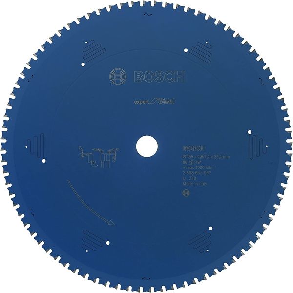 تیغ پروفیل بر بوش مدل الماسه 355mm – 2608643062