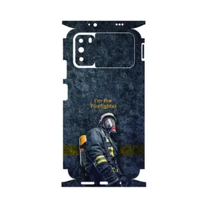 MAHOOT Firefighter-FullSkin Cover Sticker for Xiaomi Poco M3