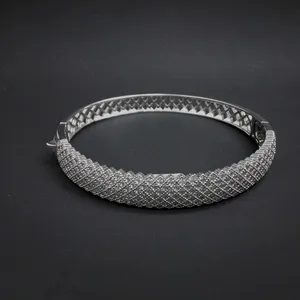 دستبند نقره زنانه مدل 01 کد glsr-838