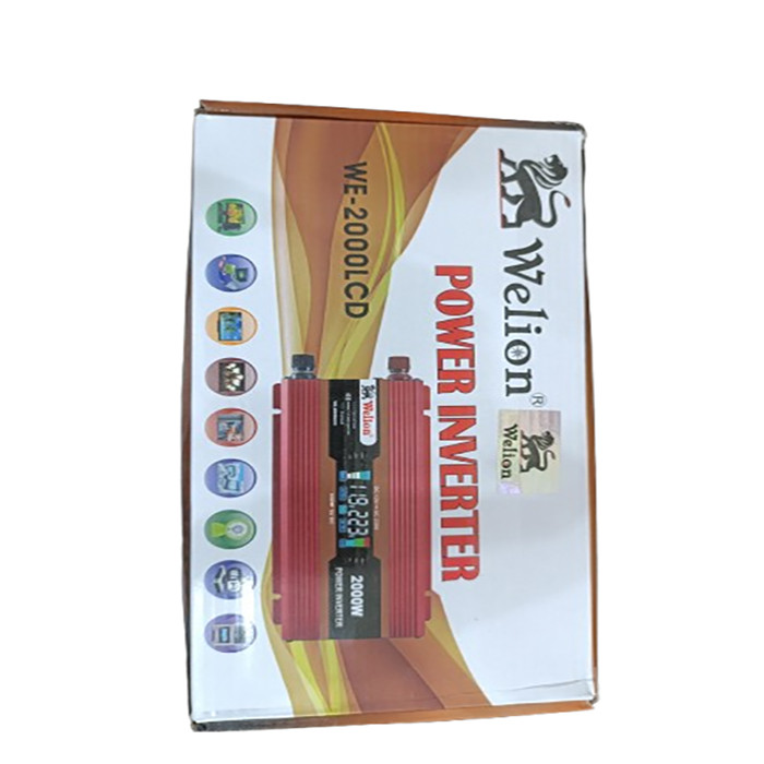 اینورتر خورشیدی ولیون مدل WE-2000LCD ظرفیت ۲۰۰۰ وات