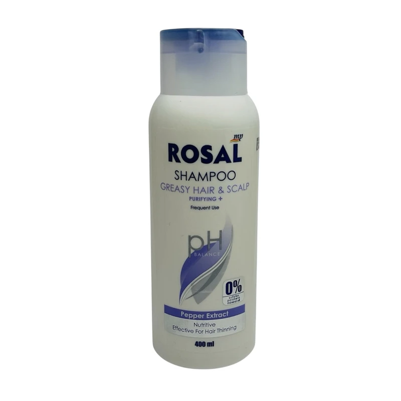 شامپو مو رزال مدل سیر مناسب برای موهای چرب حجم 400 میلی لیتر