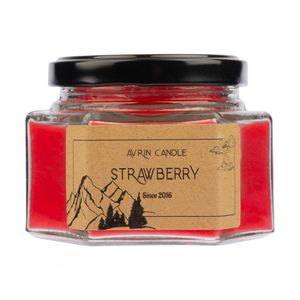 شمع معطر اورین مدل هیوا توت فرنگی