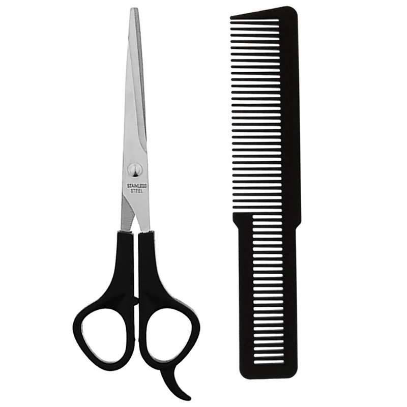 قیچی آرایشگری کد R8M6 به همراه شانه مو قیچی آرایشگری کد R8M6 به همراه شانه مو
