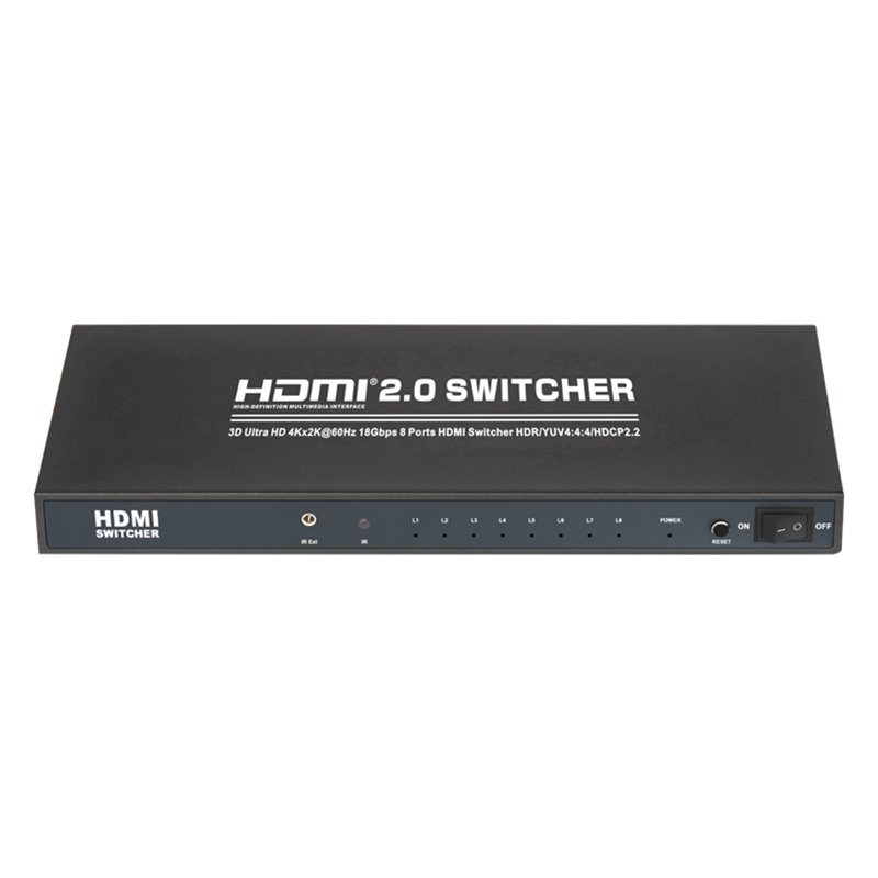 سوییچ 8 پورت HDMI تی سی تی مدل TC-HSW-81U