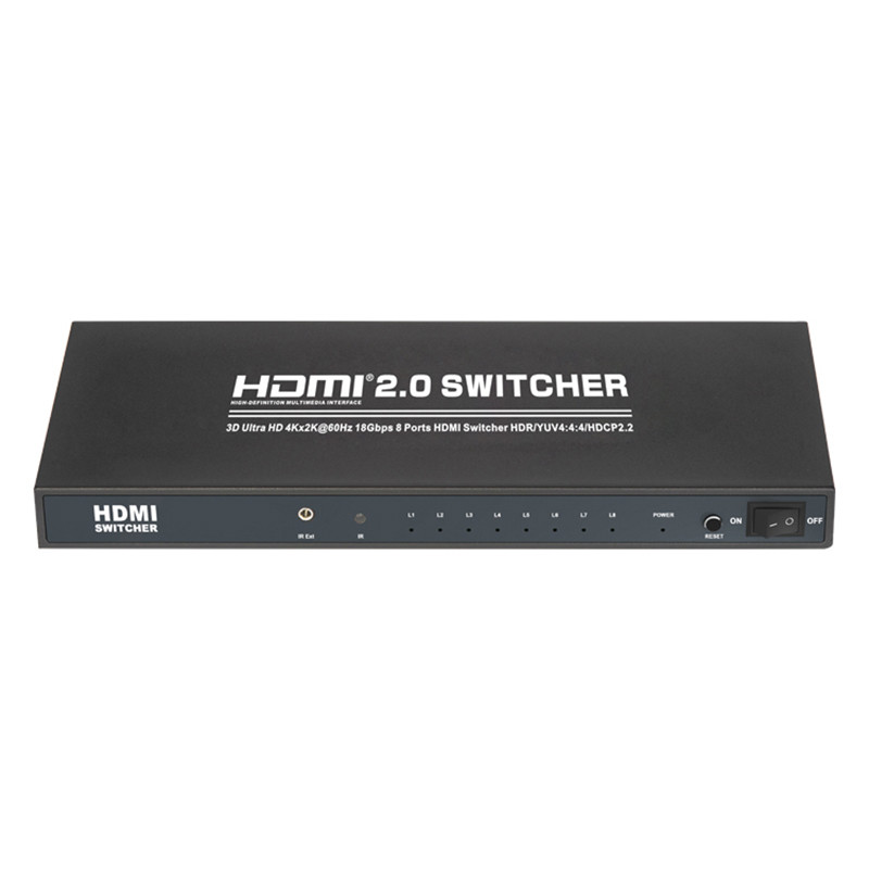 سوییچ 8 پورت HDMI تی سی تی مدل TC-HSW-81U