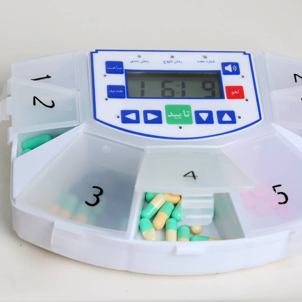 یادآور و نگهدارنده قرص و دارو زینو مدل آسام