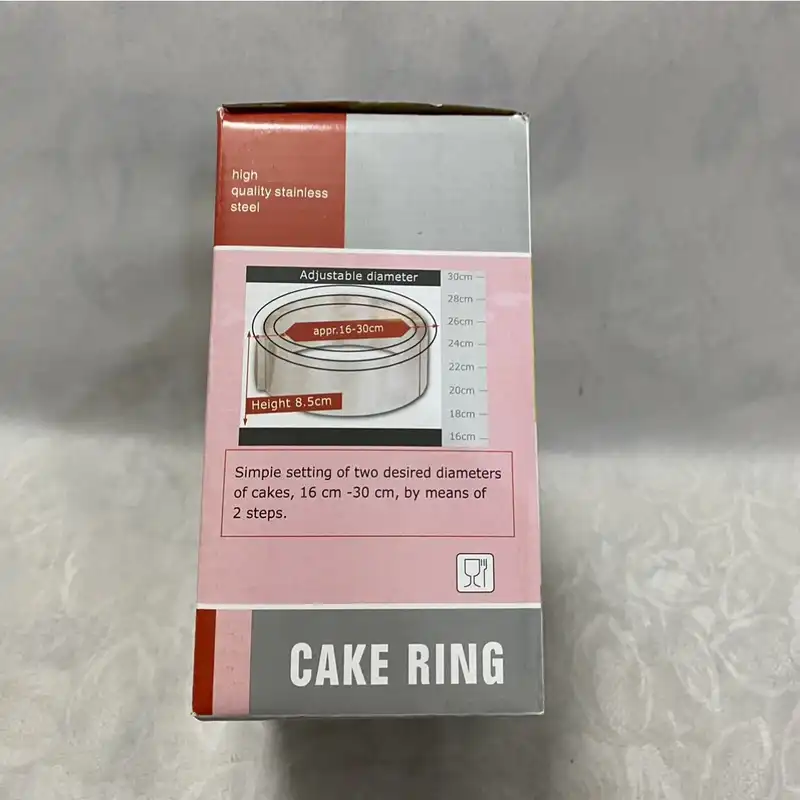 قالب کیک مدل رینگ متحرک گرد کد M16-30