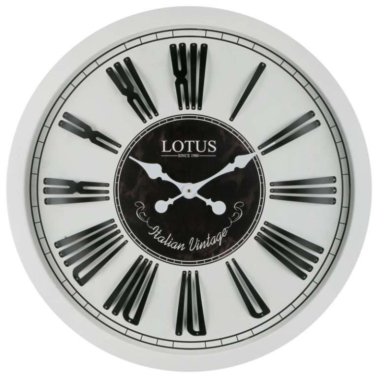 ساعت دیواری لوتوس مدل w-7732