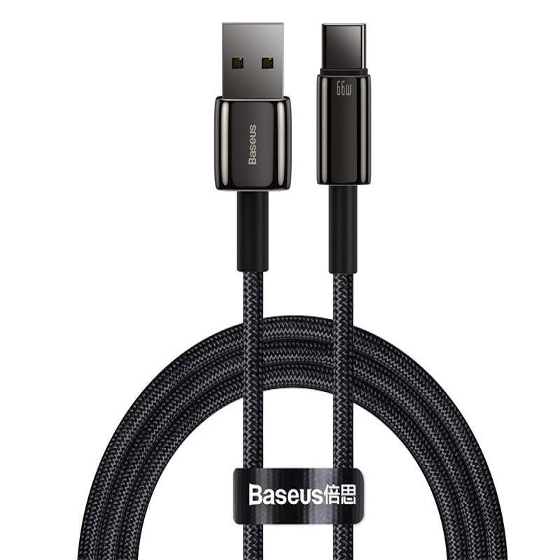 کابل تبدیل USB به USB-C باسئوس مدل CATWJ-B01 طول 1 متر