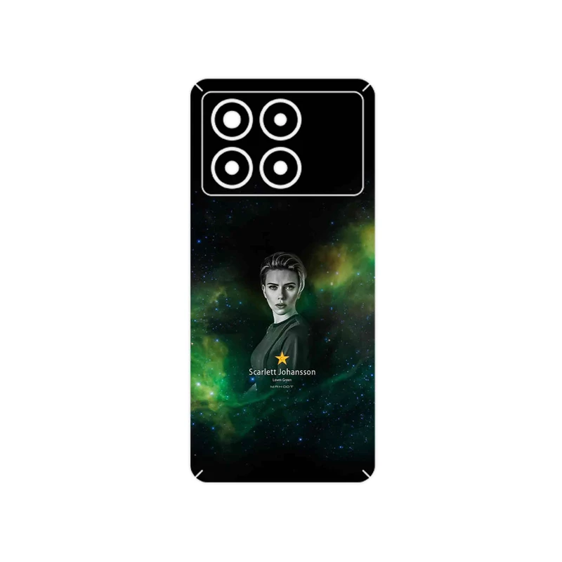 برچسب پوششی ماهوت مدل Scarlett Johansson مناسب برای گوشی موبایل شیائومی Poco X6 Pro