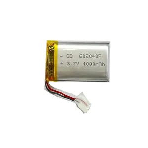 باتری لیتیومی مدل 602040P ظرفیت 1000 میلی‌آمپرساعت