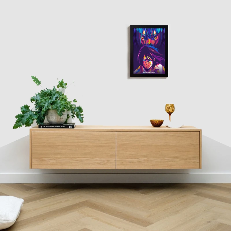 تابلو مدل انیمه اتک آن تایتان ارن attack on titan eren BL227