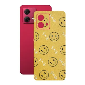 Remax cover sticker Leth model smile design suitable for Motorola Moto G84 mobile phone