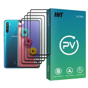 HVT PV Glass MIX004 Screen Protector For Infinix S5 Pack Of 4