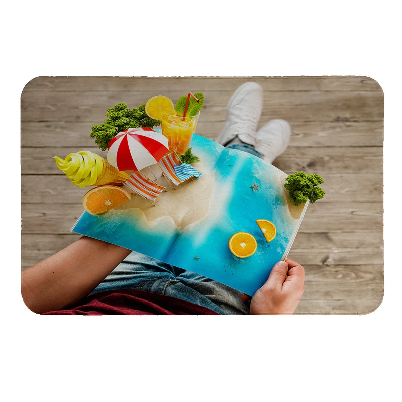  پادری طرح ساحل کد 5643 سایز 50 × 70 سانتی متر