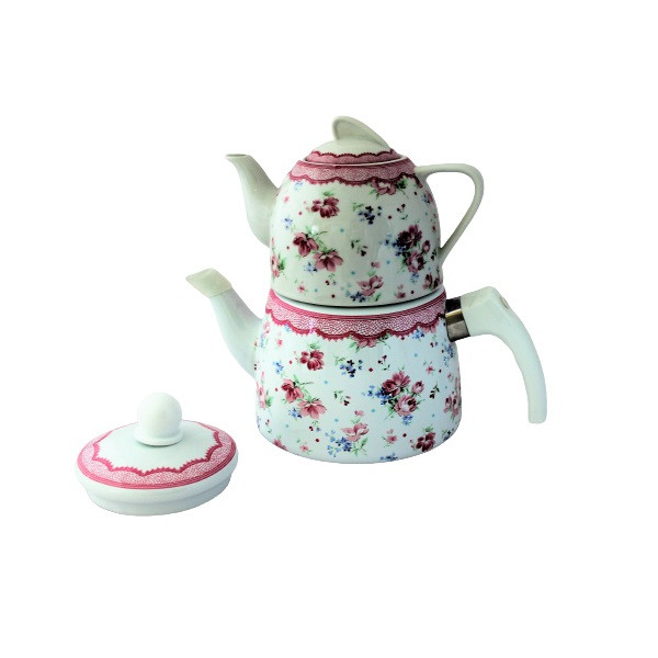 ست کتری و قوری لاو مدل 121-09 ریز گل