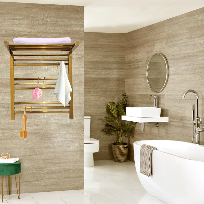 رادیاتور حوله خشک کن هاتیپس مدل یک طبقه لوله ای 60x50