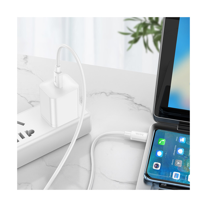 خرید و قیمت کابل USB-C هوکو مدل X96 100W طول 1 متر