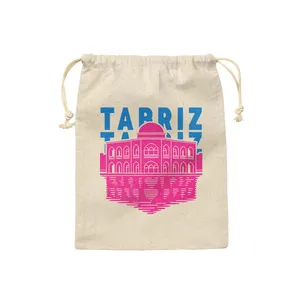 کیسه نان و سبزی ترمه طراحان ایده مدل نماد ائل گلی تبریز کد map0007 - S سایز 19x19 سانتی متر