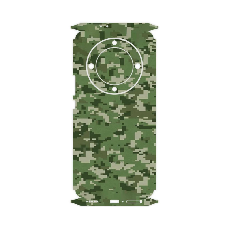برچسب پوششی ماهوت مدل Army_Green_Pixel-FullSkin مناسب برای گوشی موبایل آنر Magic 5 Lite