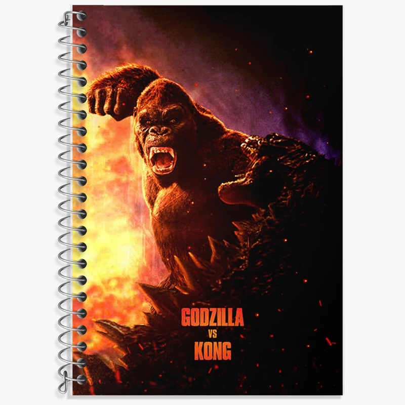 دفتر لغت 50 برگ خندالو طرح گودزیلا کد F2115