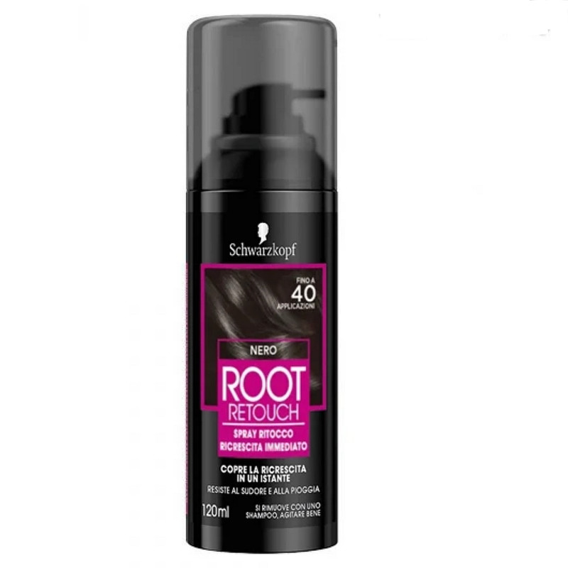 اسپری کانسیلر مو شوآرزکوف سری ROOT RETOUCH مدل BLACK حجم 120 میلی لیتر اسپری کانسیلر مو شوآرزکوف سری ROOT RETOUCH مدل BLACK حجم 120 میلی لیتر