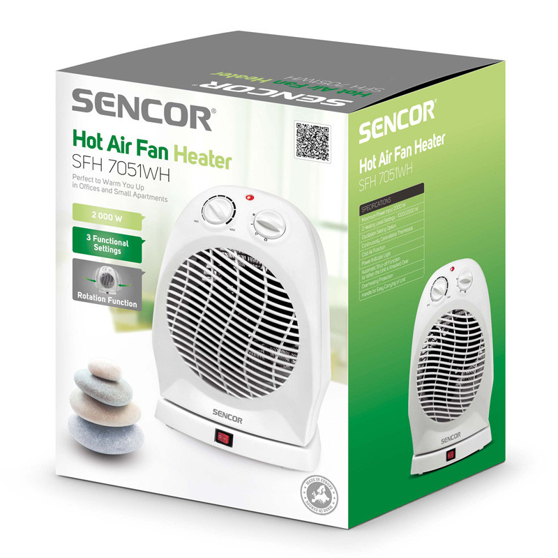 فن هیتر سنکور مدل 12-SFH7051WH