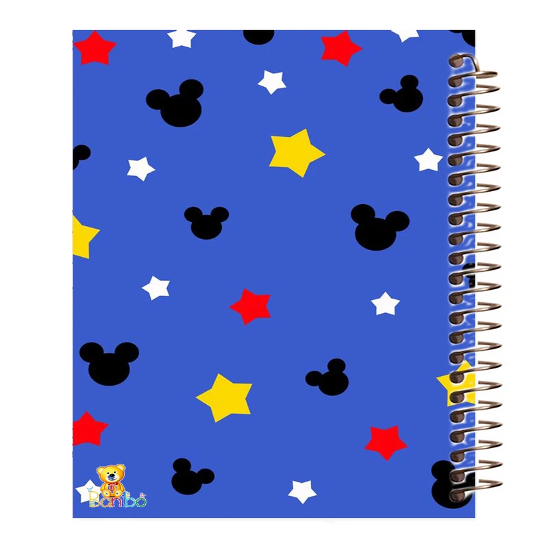 دفتر مشق 100 برگ بانیبو طرح میکی موس  کد 1021