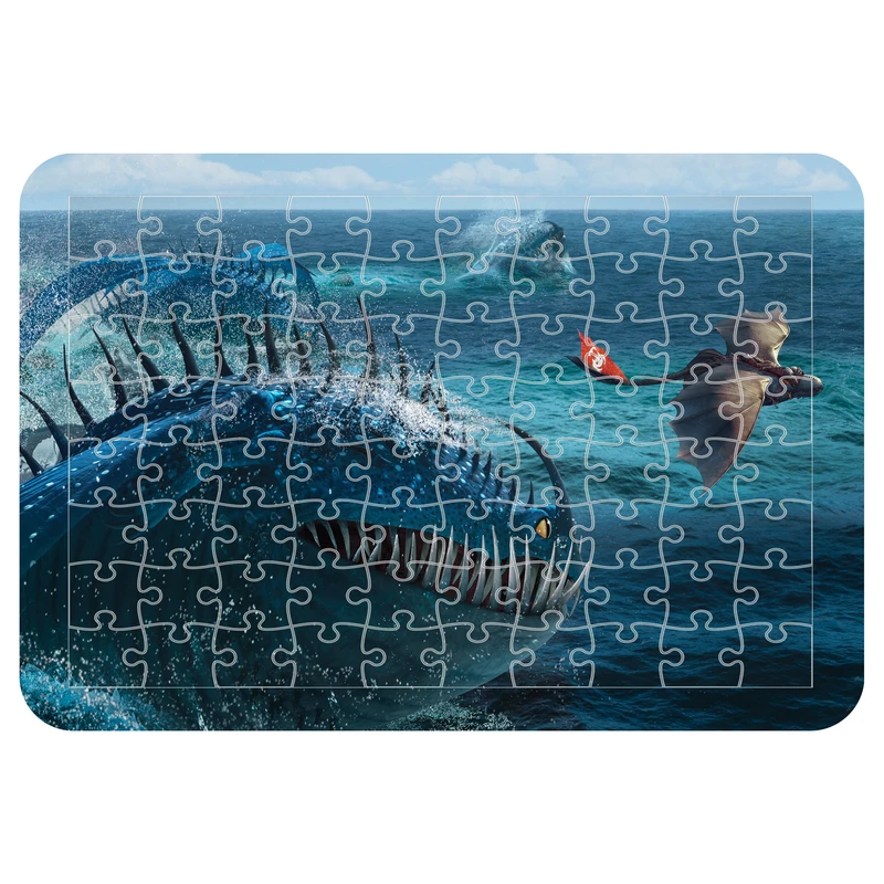 پازل 54 تکه مدل CHB1572 طرح انیمیشن چگونه اژدها خود را تربیت کنیم