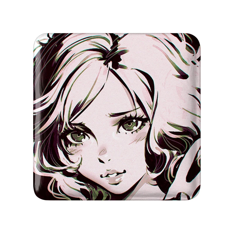 مگنت خندالو طرح بازی متال گیر (Metal Gear) مدل مربعی کد 33131