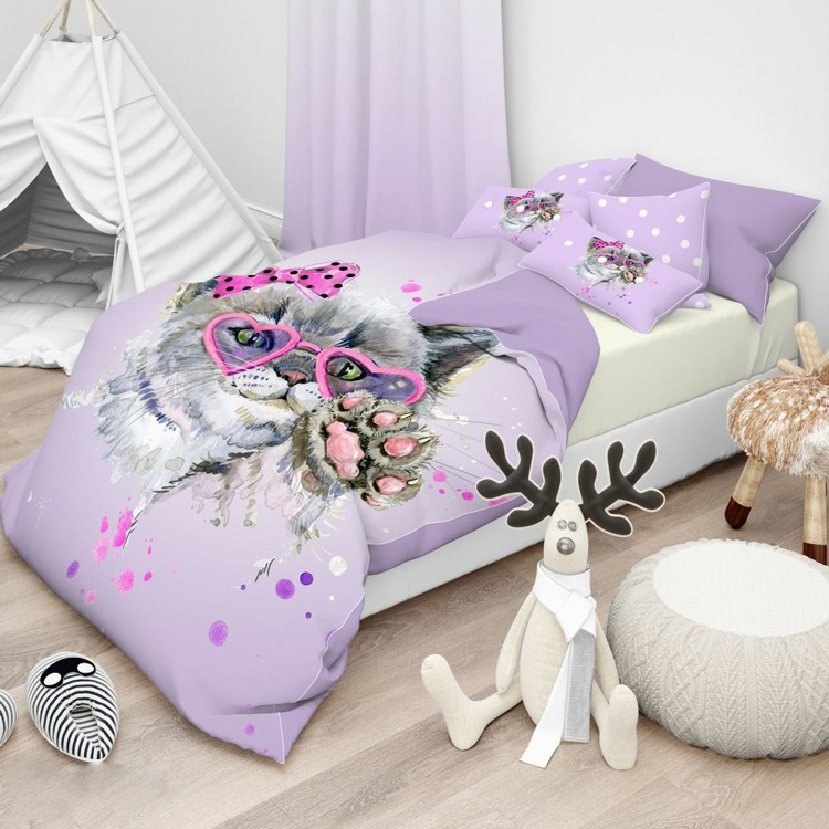  سرویس رو تختی 5 تکه کودک اسلیپیز مدل D-700