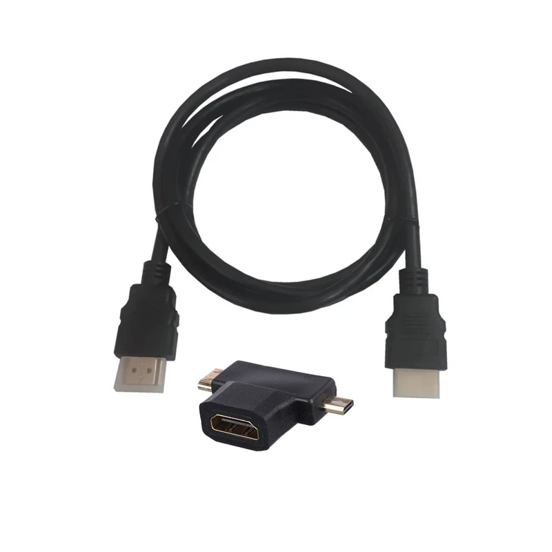 کابل HDMI مکا مدل MH-MM طول 1.5 متر به همراه مبدل Micro HDMI / Mini HDMI