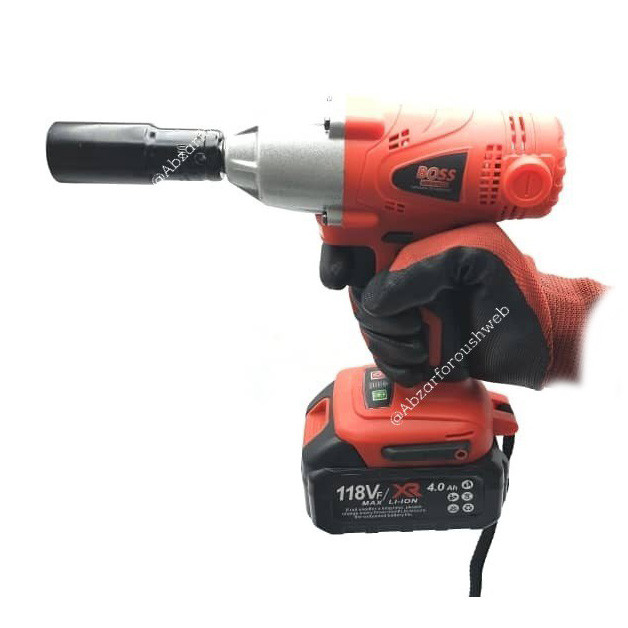 آچار بکس شارژی باس مدل 118VOLT-4AM آچار بکس شارژی باس مدل 118VOLT-4AM