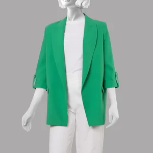 مانتو کتی زنانه ریسانی مدل 5304 رنگ سبز