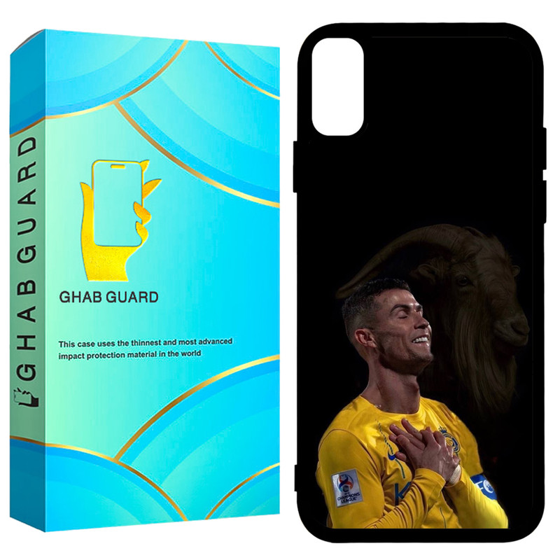 کاور قاب گارد طرح رونالدو مدل GCHPX مناسب برای گوشی موبایل اپل iPhone X / XS