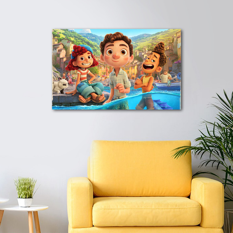 تابلو شاسی عرش مدل فانتزی انیمیشن لوکا Luca کد As4098