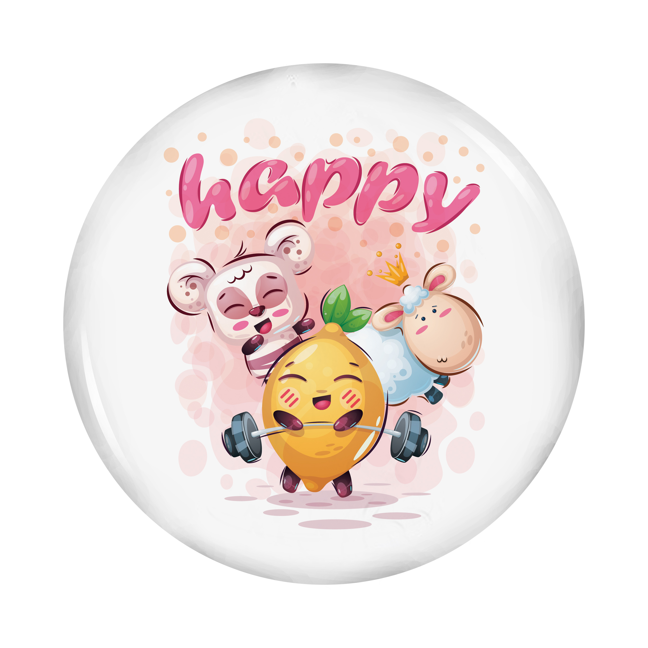 پیکسل طرح Happy مدل S068