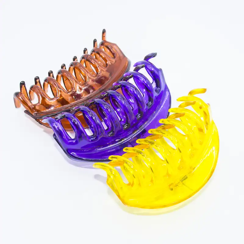 کلیپس مو زنانه مدل byb crystal بسته 3 عددی