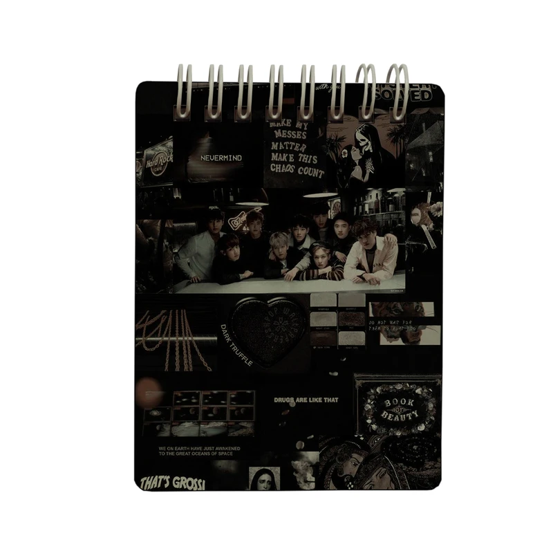 دفترچه یادداشت طرح EXO مدل yx6