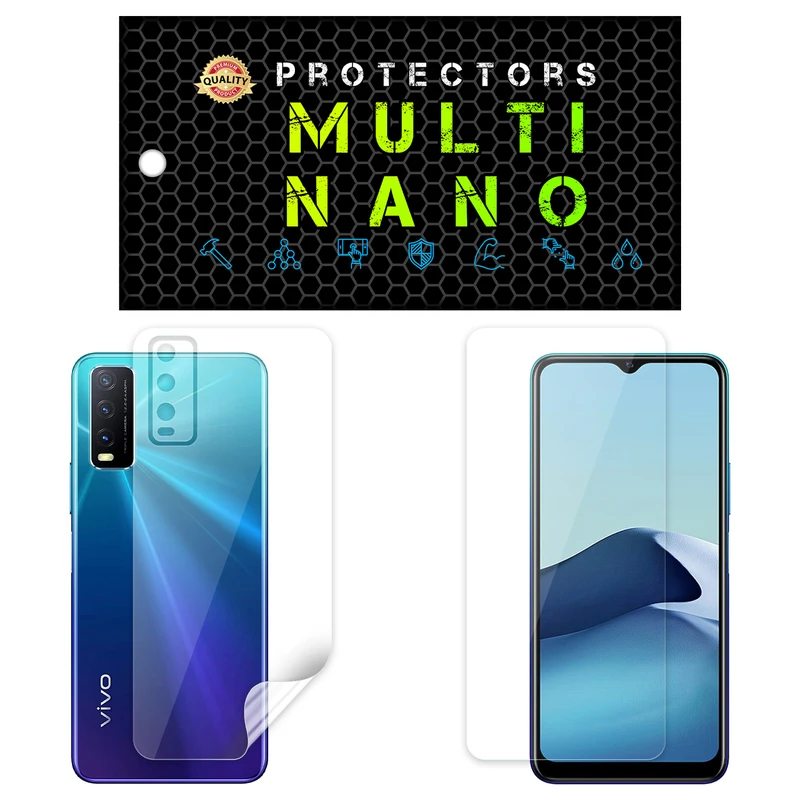 محافظ صفحه نمایش مولتی نانو مدل X-SFT مناسب برای گوشی موبایل ویوو Y30 China به همراه محافظ پشت