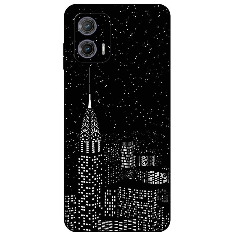 کاور مگافون طرح نیویورک مدل 7768 مناسب برای گوشی موبایل موتورولا Moto G73 5G