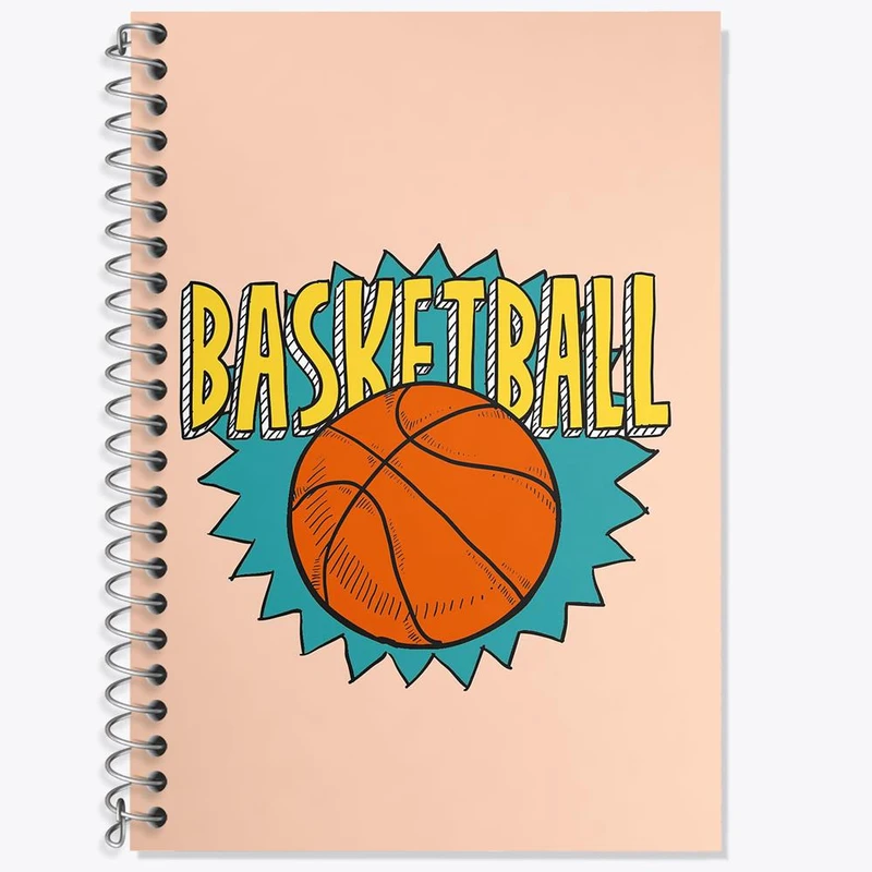 دفتر لغت 50 برگ خندالو مدل بسکتبال Basketball کد 26454