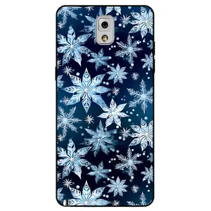 Megafone Snowflake 2824 Cover For Samsung Galaxy Note 3